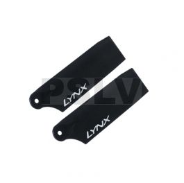  LX60293  Lynx Heli Innovations Plastic Tail Blade 29mm Black 130X 